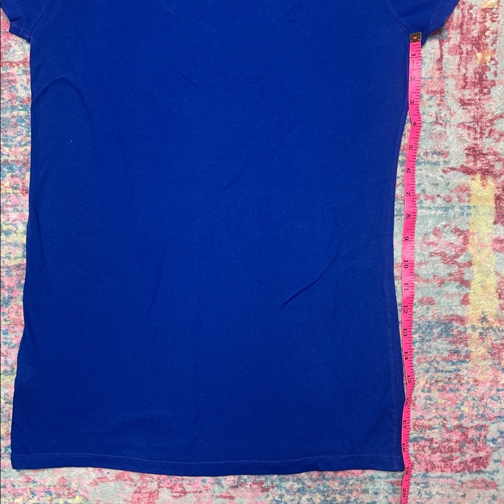 PINK Victoria's Secret Blue Rock Chalk Tee - Picture 7 of 8